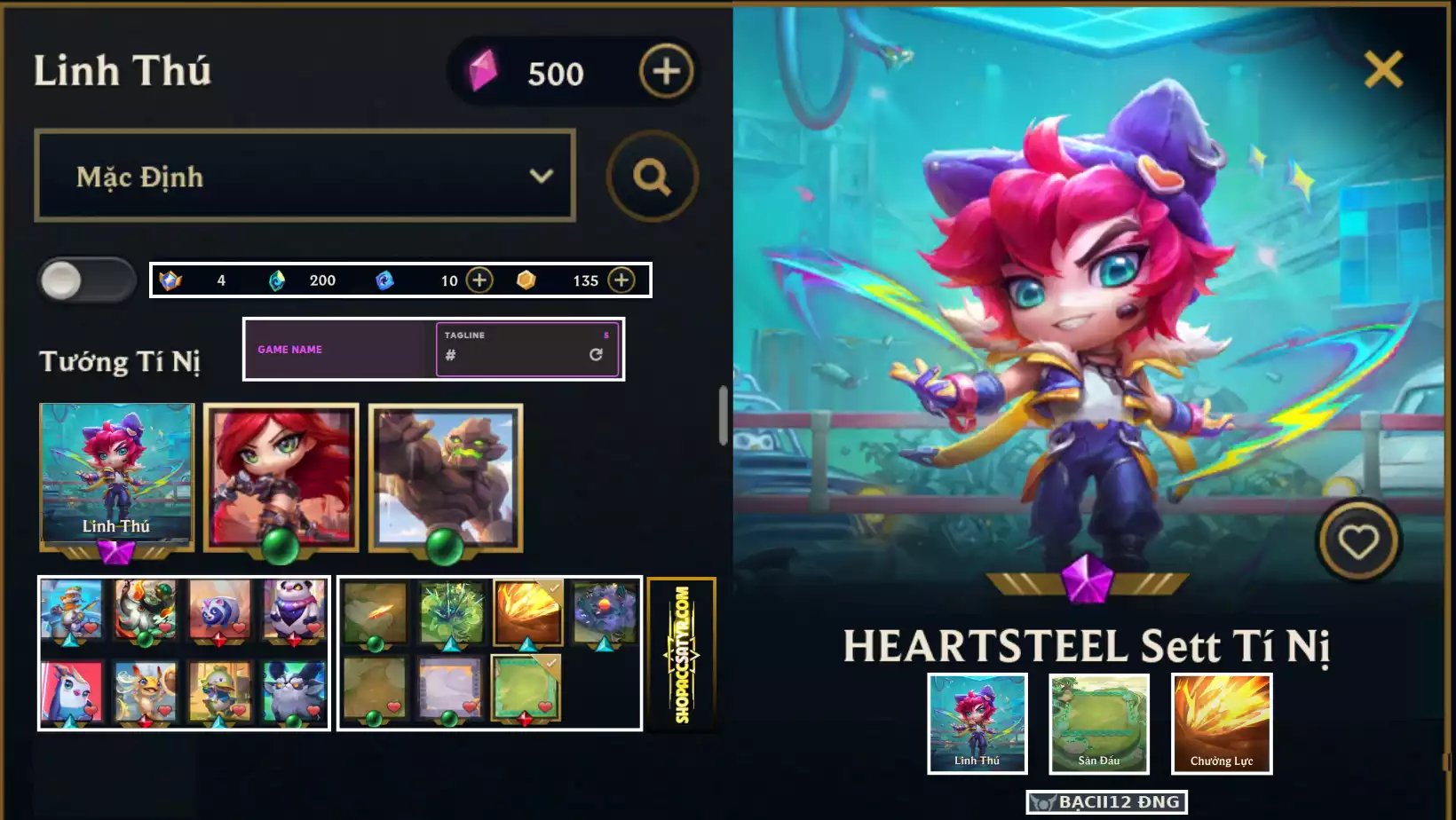 HEARSTEEL SETT TÍ NỊ MALPHITE TÍ NỊ KATARINA TÍ NỊ DƯ 4 HUY CHƯƠNG!